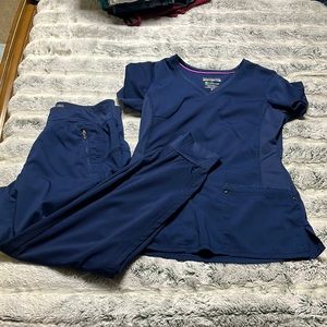 Healing hands purple label yoga scrubs